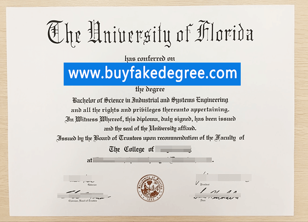 University of Florida diploma, buy fake degree of University of Florida