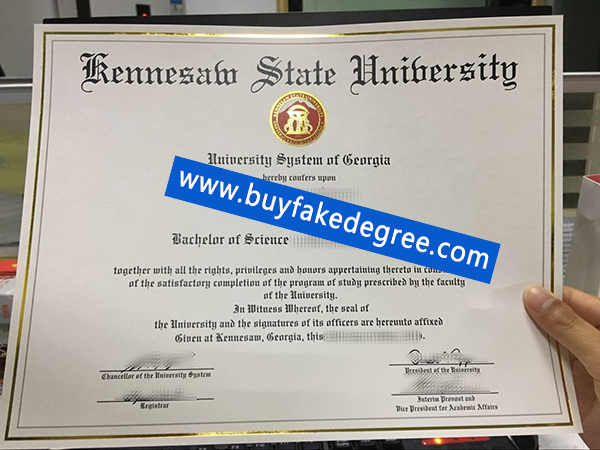 Kennesaw State University diploma, buy Kennesaw State University fake degree