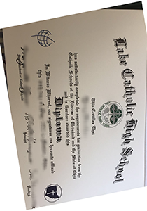 Lake Catholic High School diploma, buy fake diploma certiifcate of Lake Catholic High School