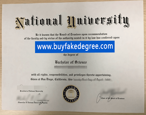 National University degree, buy fake diploma of National University