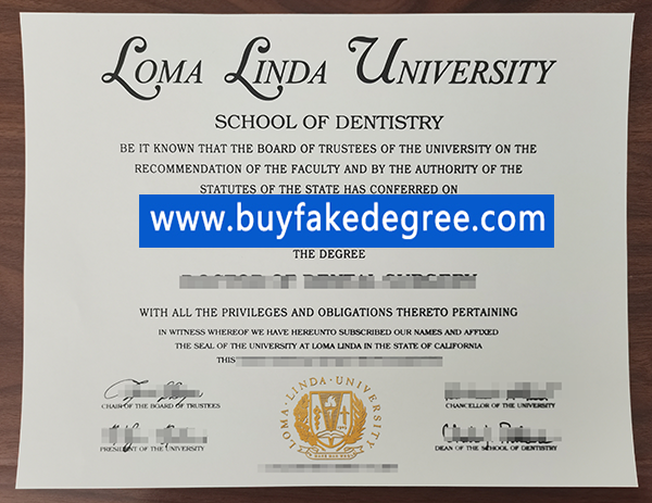 Loma Linda University degree, buy fake degree of Loma Linda University