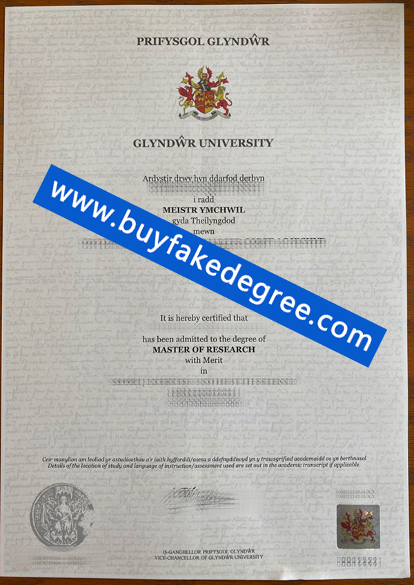 Glyndwr University degree
