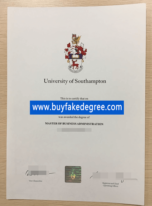 University of Southampton diploma, University of Southampton degree, buy fake University of Southampton diploma