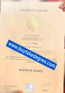 University of Oxford diploma