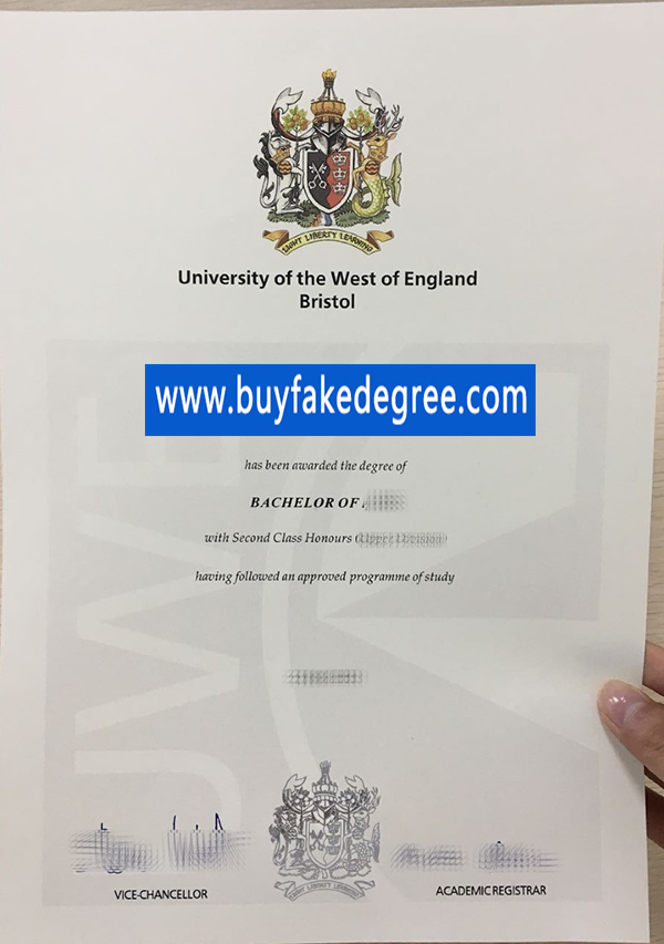University of West of England Bristol diploma, buy fake UWE Bristol diploma