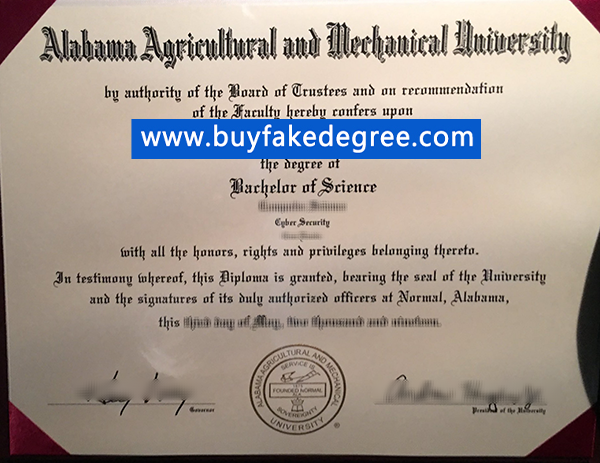 Alabama A&M University diploma, buy fake Alabama A&M University degree
