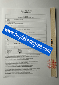 California state Apostille buy fake diploma with Apostille certificate