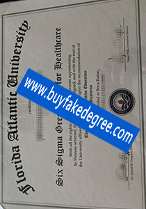 Florida Atlantic University diploma certificate, buy fake Florida Atlantic University degree