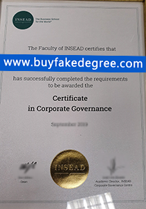 Fake INSEAD diploma certificate, buy fake INSEAD degree certificate