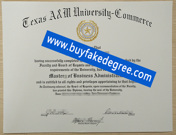 Texas A&M University  Commerce diploma buy fake TAMUC degree