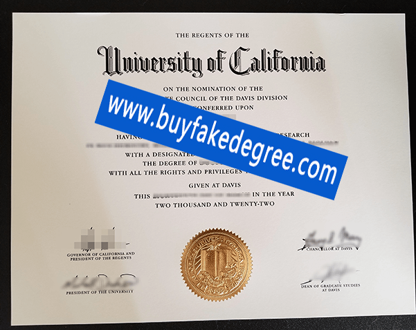 UC Davis degree Buy University of California Davis fake diploma