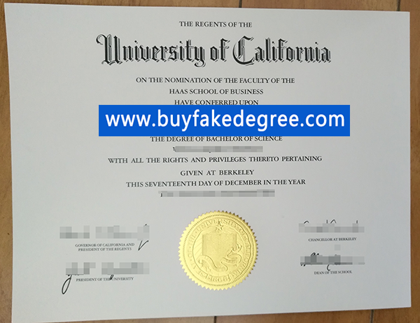 UC Berkeley diploma buy fake UCB degree