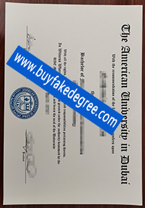 American Universit in Dubai Fake Diploma