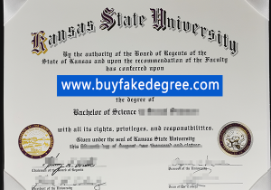 Kansas State University Diploma buy fake American diploma