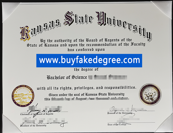 Kansas State University buy fake American diploma