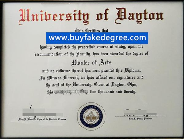 university of dayton diploma sample buy fake university of dayton degree