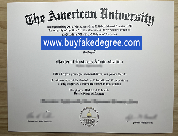American University Washington DC degree buy fake American University diploma
