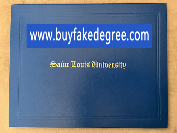 Saint Louis University diploma folder buy fake diploma with cover