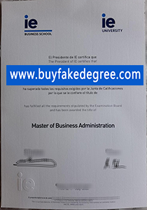IE university diploma Fake IE Business School diploma