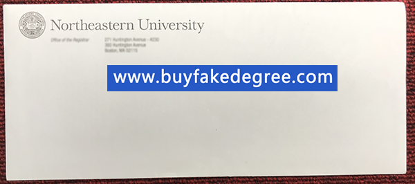 northeastern university envelope sample buy fake Northeastern University transcript envelope