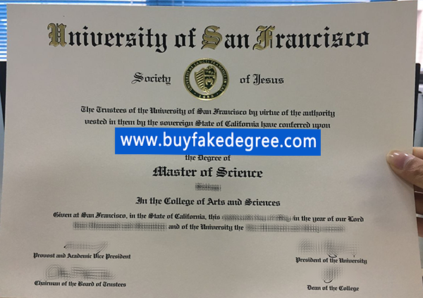 USF diploma buy fake degree of University of San Francisco