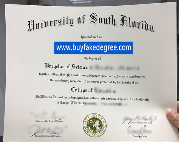 University of South Florida diploma, buy fake USF diploma, fake degree certificate
