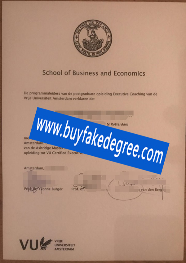 School of Business and Economics degree