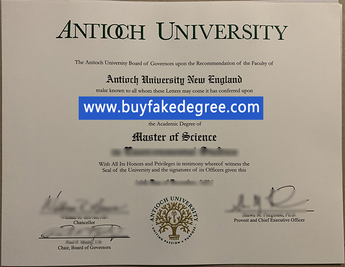 Antioch University fake degree, fake diploma of Antioch University