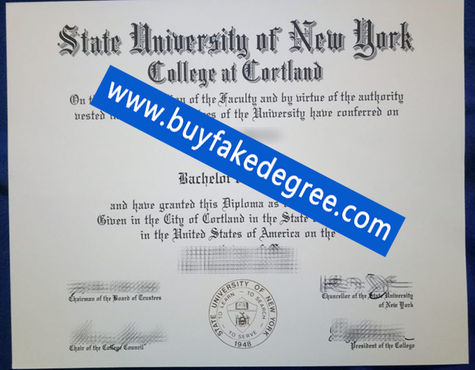 SUNY college at cortland fake diploma, buy fake diploma certificate