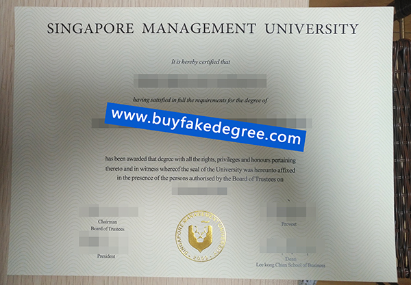 Singapore Management University degree