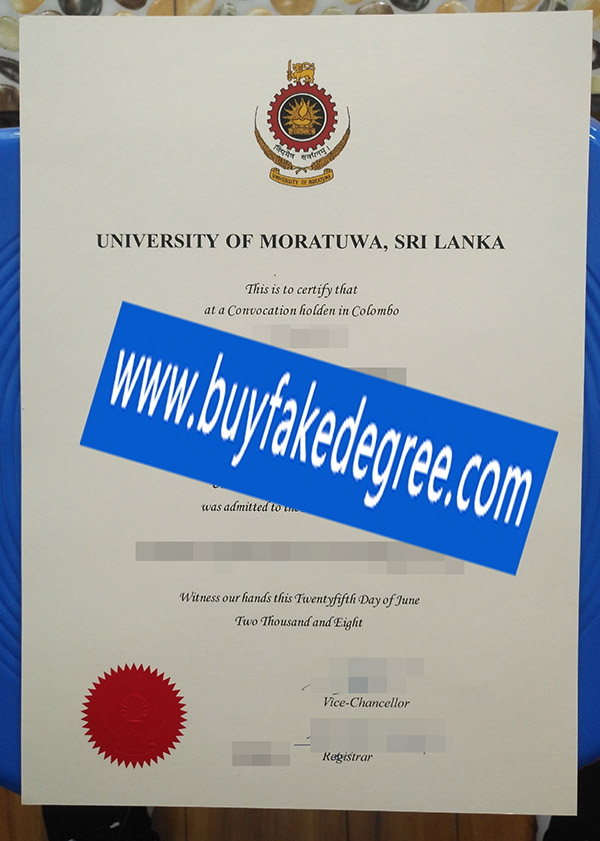 University of Moratuwa degree
