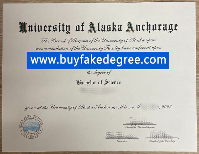 university of alaska anchorage diploma, fake university of alaska anchorage degree