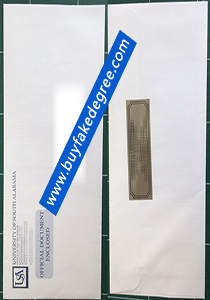 University of South Alabama envelope, buy fake transcript envelope of University of South Alabama