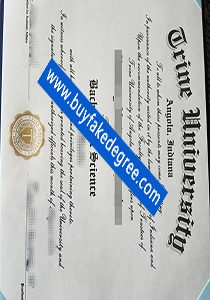Trine University diploma, buy fake degree of Trine University